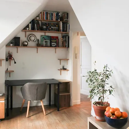 Bright Parisian Escape With Breathtaking Views Apartment