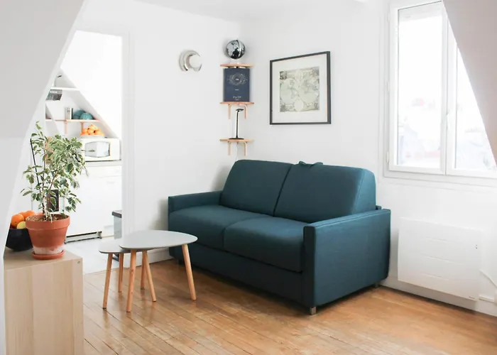Bright Parisian Escape With Breathtaking Views Daire *