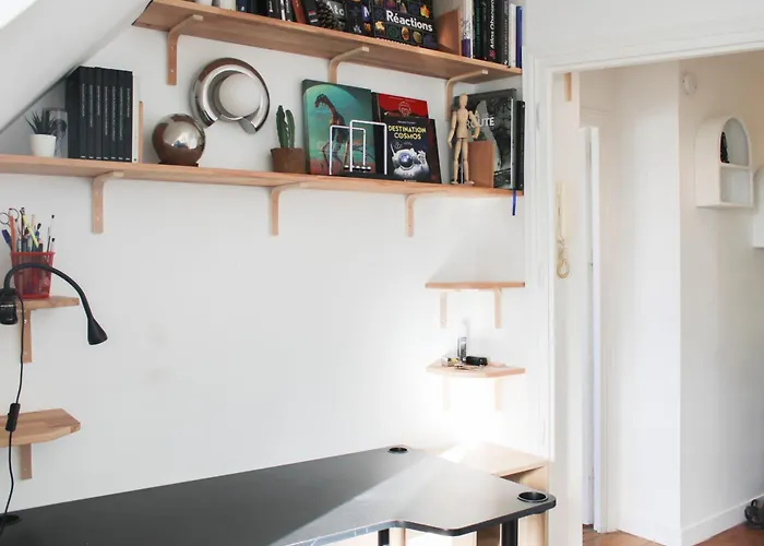 Daire Bright Parisian Escape With Breathtaking Views Paris