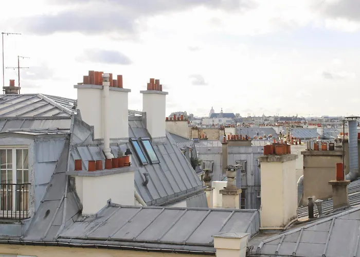Bright Parisian Escape With Breathtaking Views Daire *