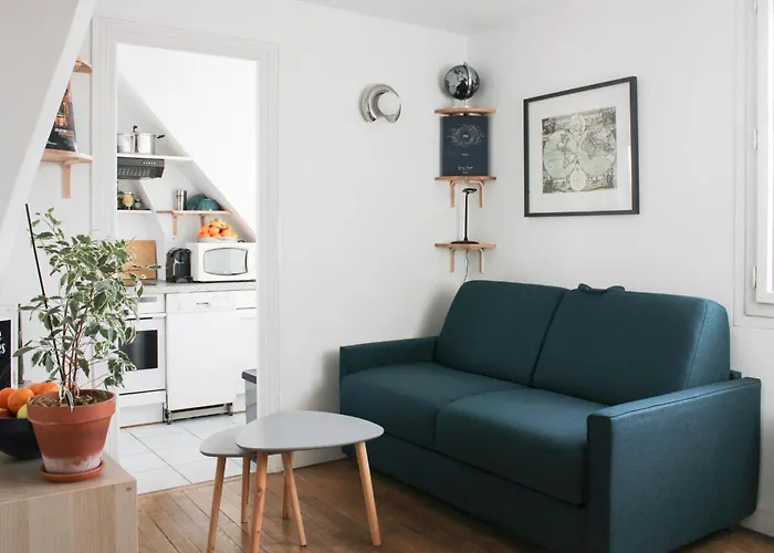 شقة Bright Parisian Escape With Breathtaking Views